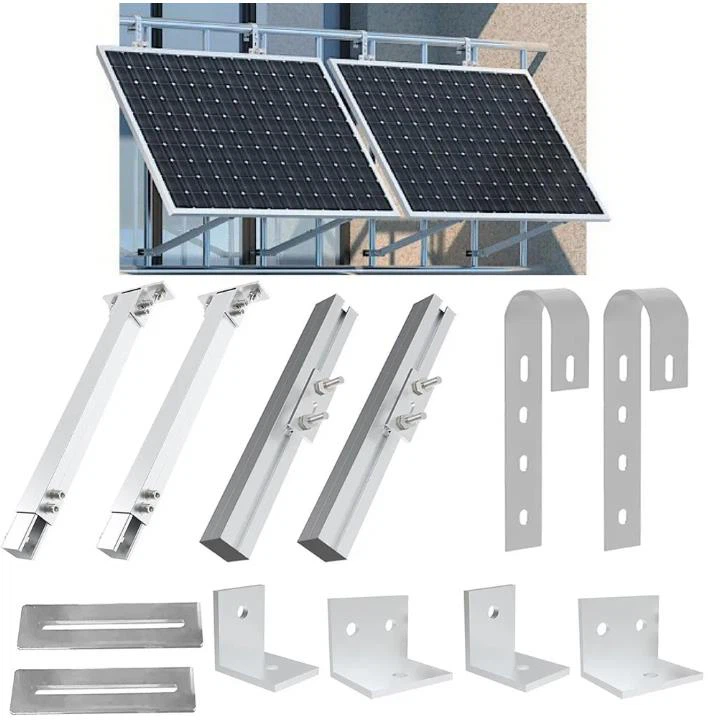 Balcony solar panels mounting Balcony solar panels mounting