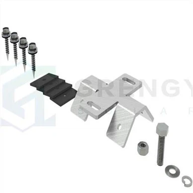 Т-образна слънчева скоба за гофриран покрив