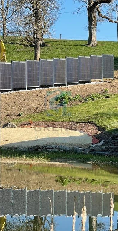 Vertical Solar Mounting Structure