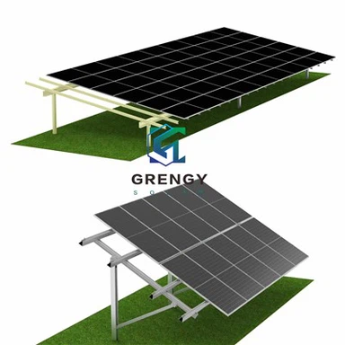 Горещо поцинкована соларна система за монтаж Алуминиево-цинково-магнезиево покритие