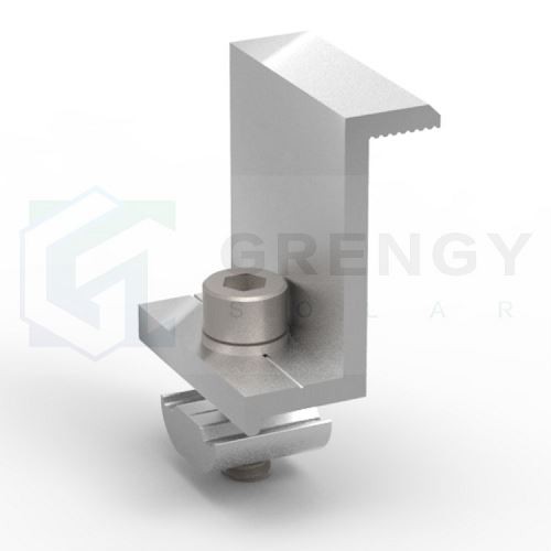 end clamp of allasted pv system(001)