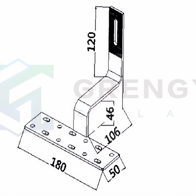 Solar tile hooks