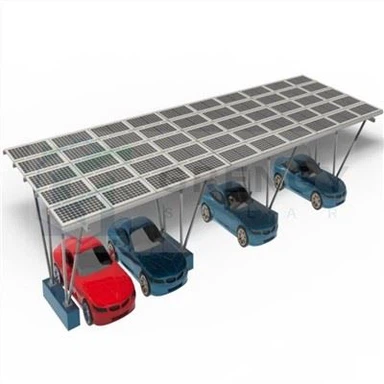 Монтаж за паркинг със слънчева алуминиева конструкция