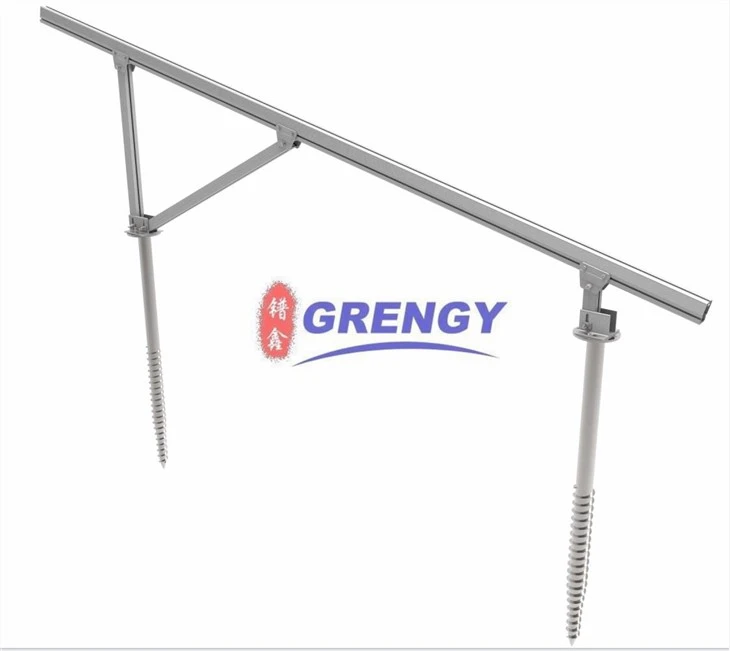 Aluminum Solar Mounting Ground Pv Module Support Racking / Structure