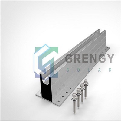 Алуминиеви мини релси за слънчеви системи