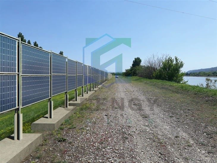 Вертикална слънчева монтажна конструкция