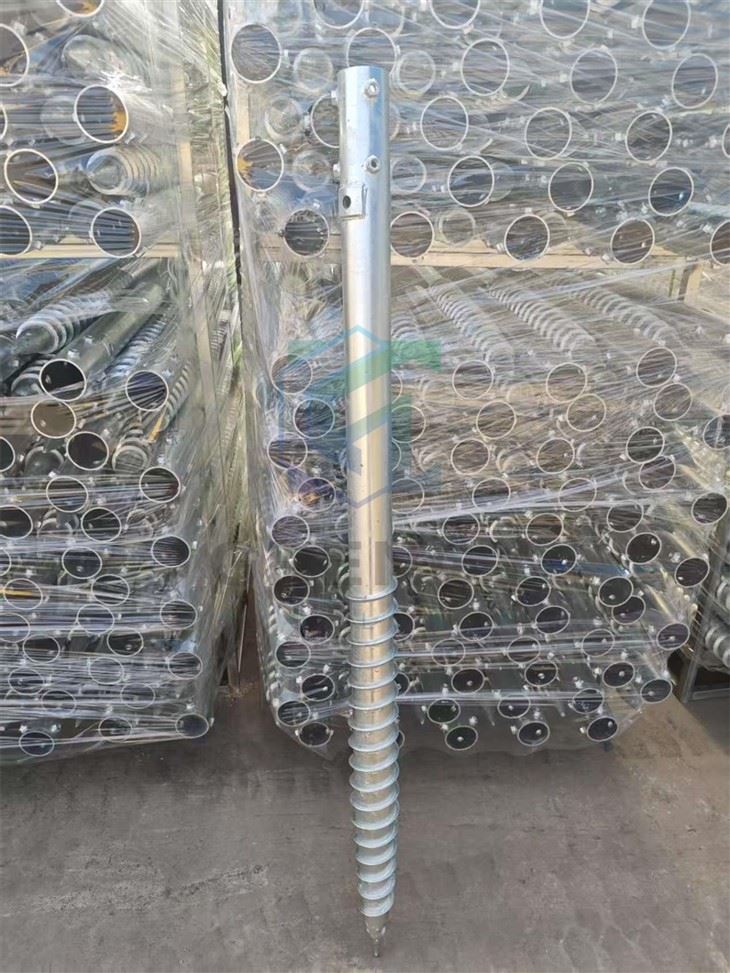 Adjustable Galvanized Ground Screws