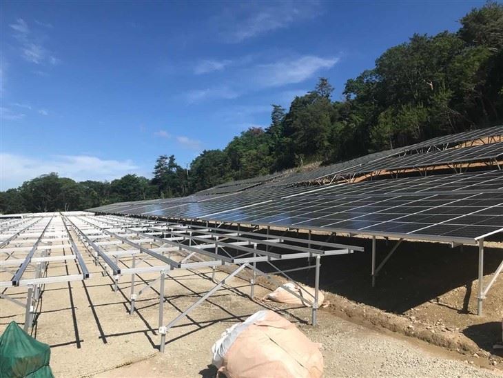 Aluminum Ground Mounting Structure