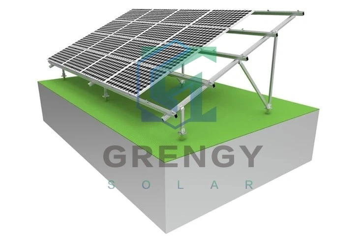 Apply To Vary Terrain Ground Solar Mount Structure