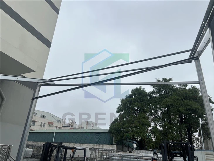 Long Life Zn-Al-Mg Solar Carport Frames | Sustainable PV Mounting Solutions