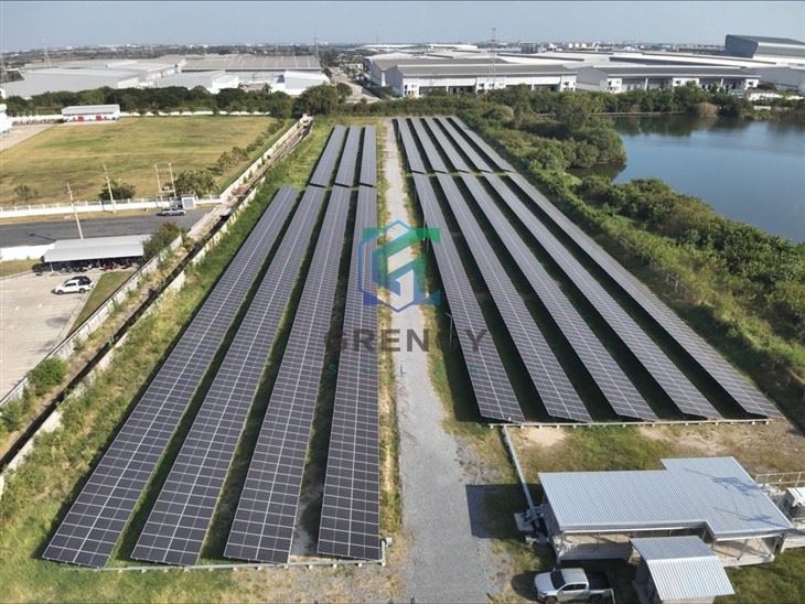 Pv Fotovoltaica Sistema De Montagem Solar Painel Solar Suporte De Alumínio Sistema De Montagem No Solo Suporte