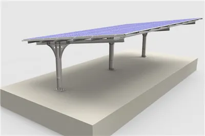 Стоманен слънчев навес за кола Водоустойчив навес Слънчева стелажна структура