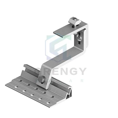 Времето - устойчиви алуминиеви куки за покрив за PV системи