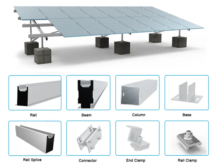 Solar Ground Mounting Systems With Concrete Foundation suppliers